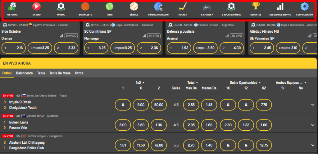 Ecuabet Apuestas