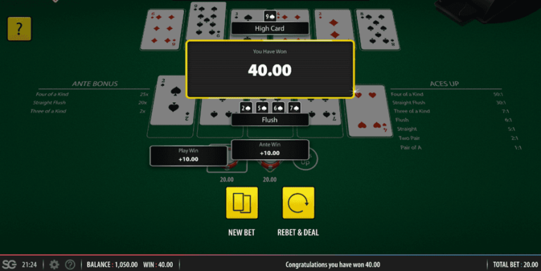 Four Card Poker (Shuffle Master)