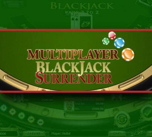 Multiplayer Blackjack Surrender