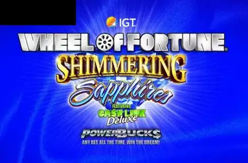 PowerBucks Wheel of Fortune Shimmering Sapphires