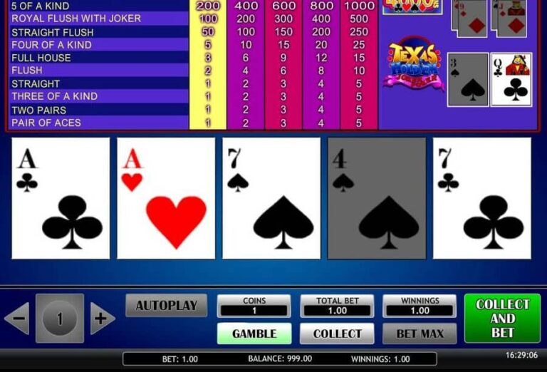 Texas Hold’em Joker Poker (iSoftBet)